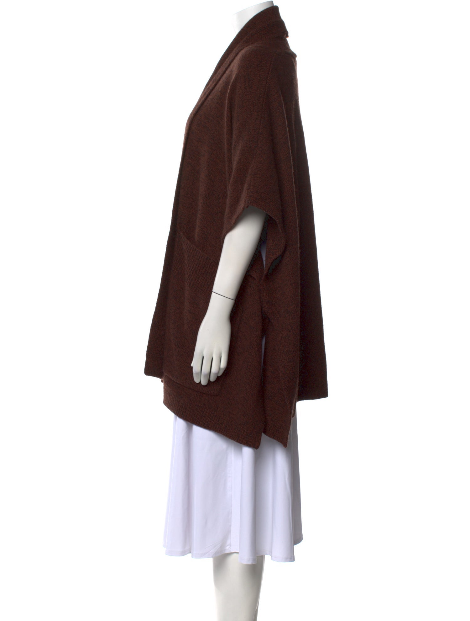 White + Warren Wool V-Neck Sweater