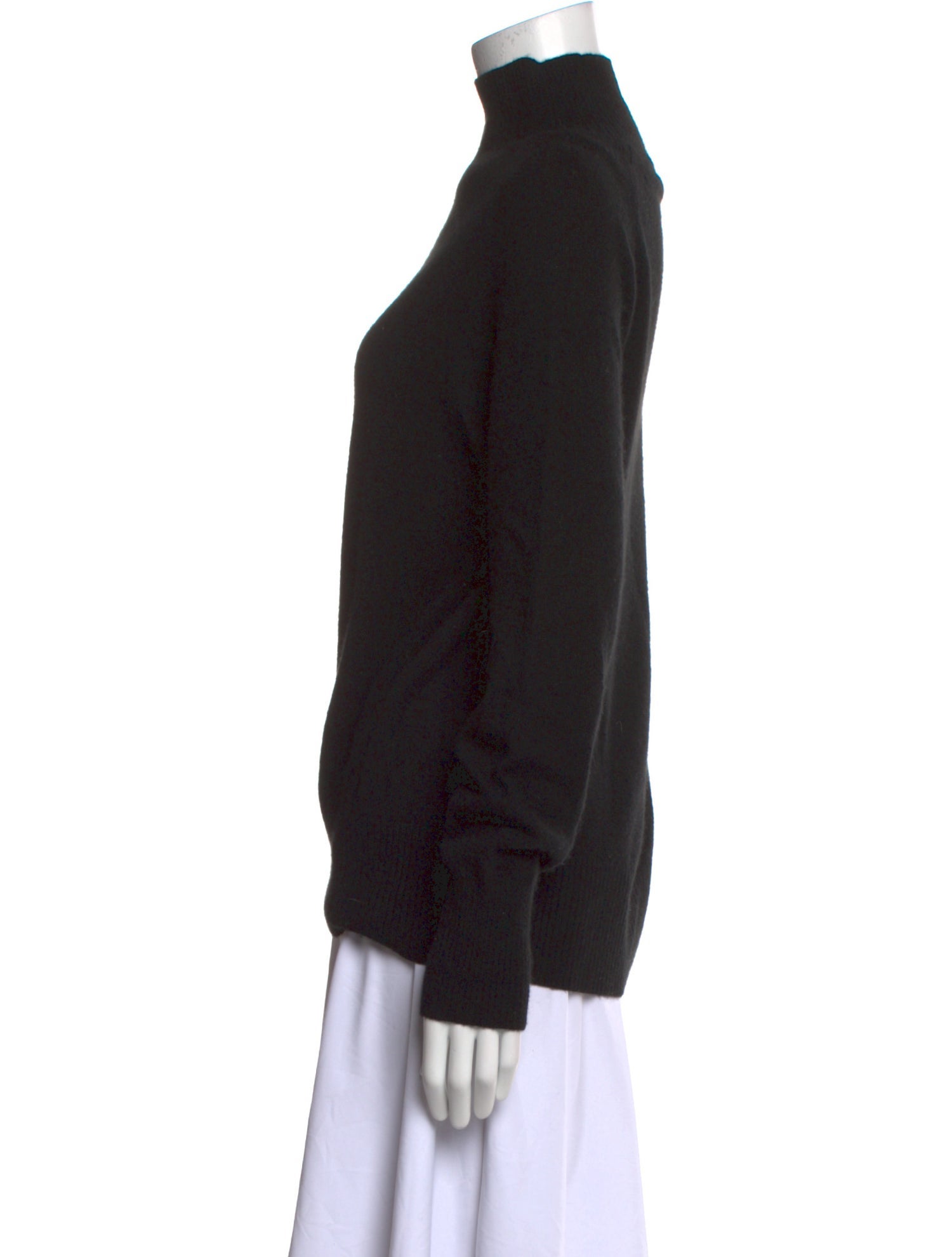 White + Warren Cashmere Mock Neck Sweater