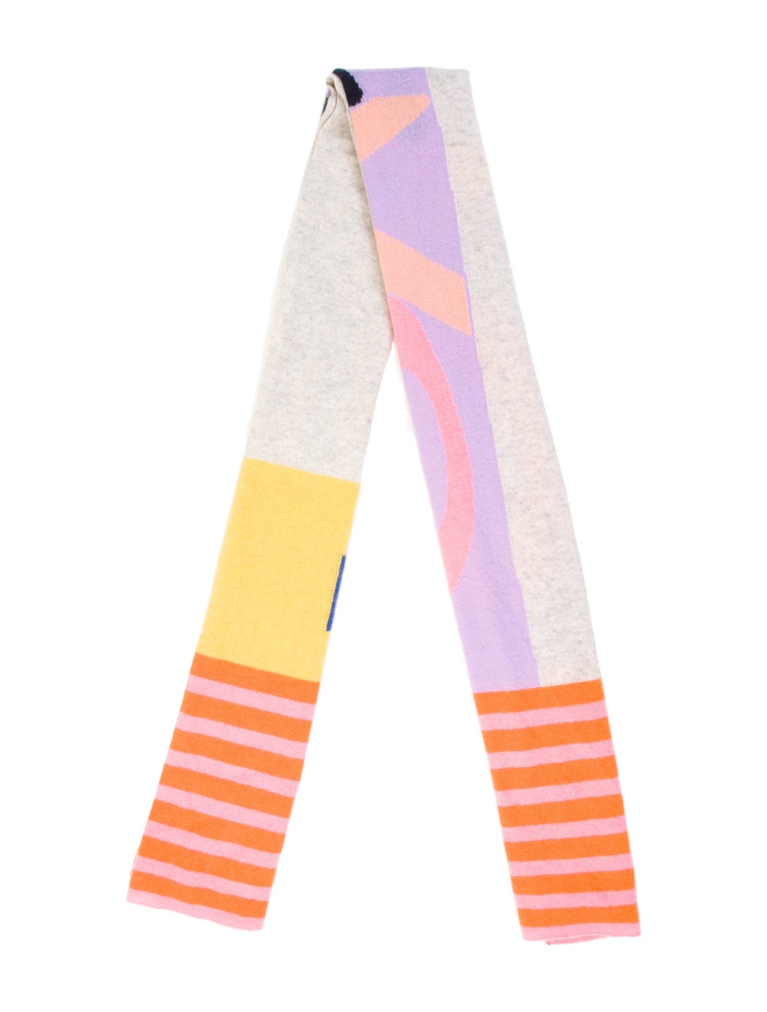 White + Warren Cashmere Striped Scarf