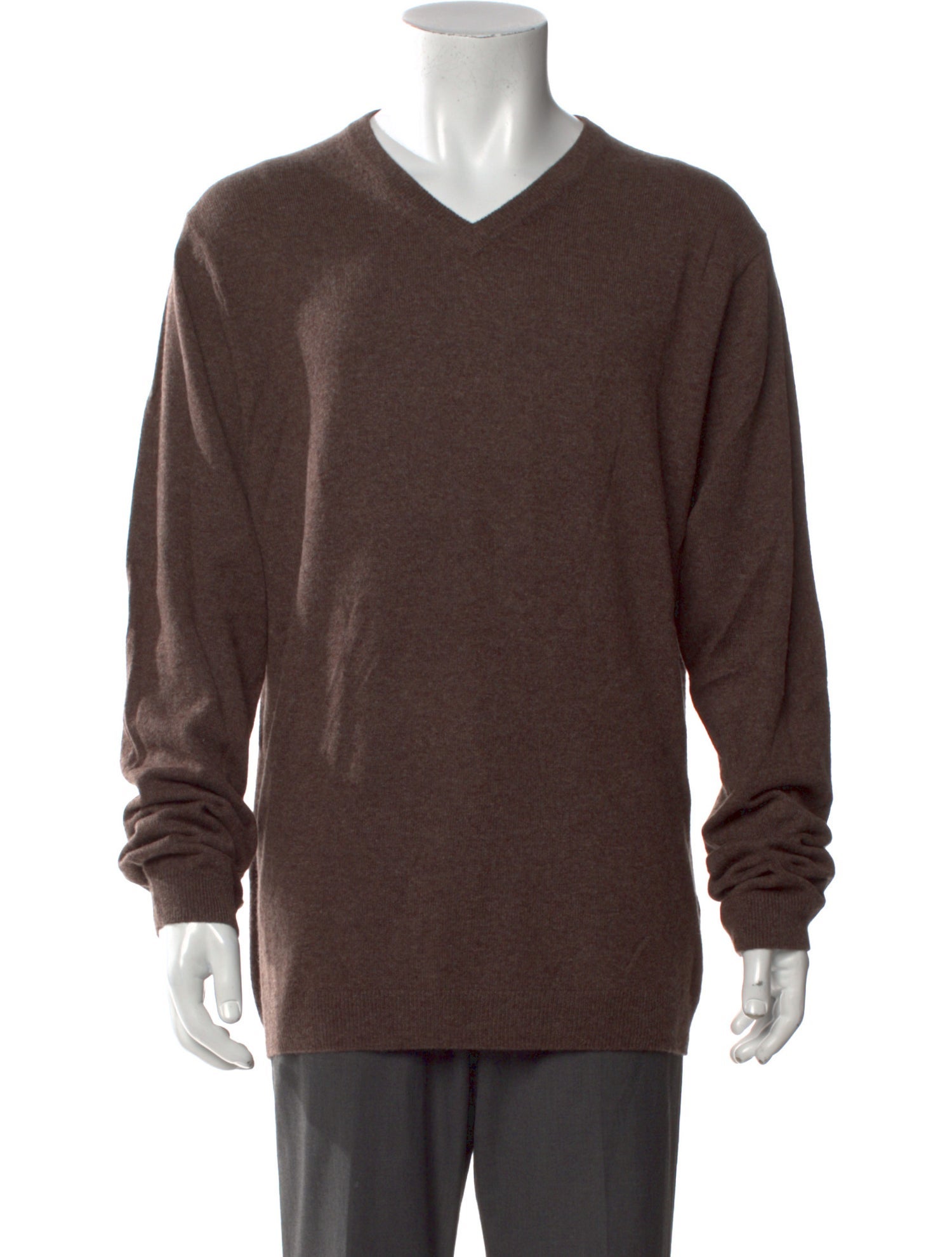 White + Warren Cashmere V-Neck Pullover