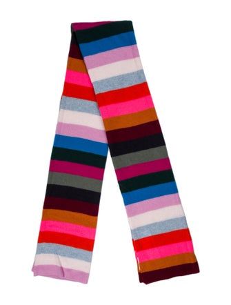 White + Warren Cashmere Striped Scarf