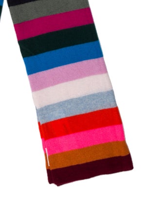 White + Warren Cashmere Striped Scarf
