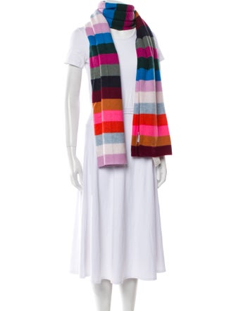 White + Warren Cashmere Striped Scarf