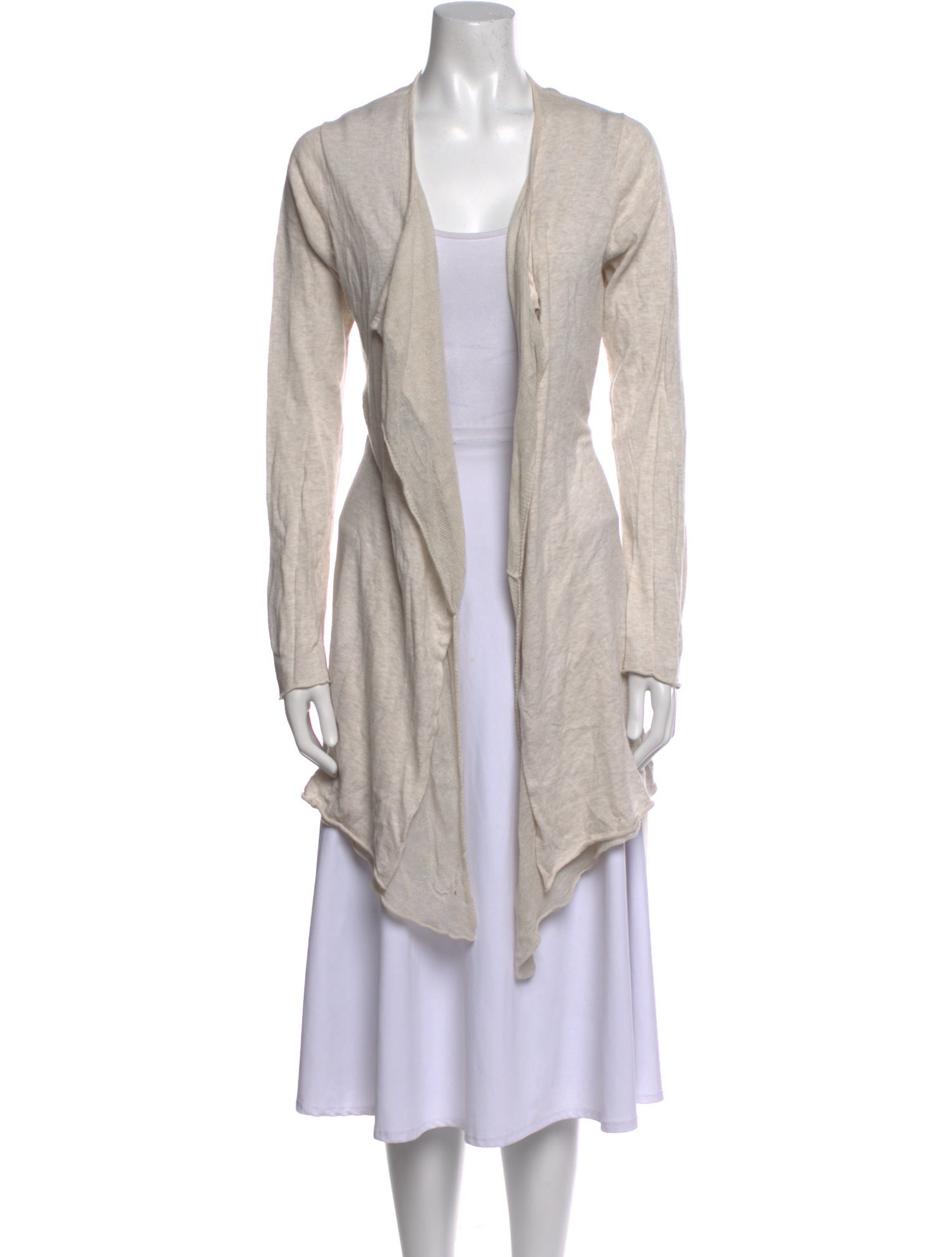 White + Warren Open Front Sweater