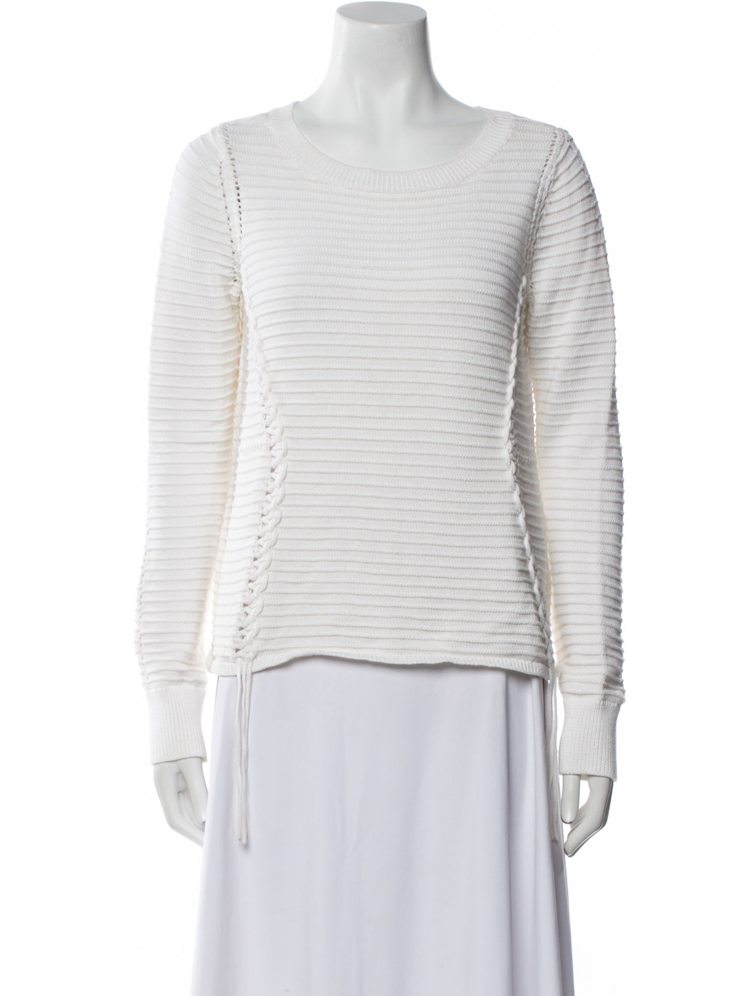 White + Warren Scoop Neck Sweater