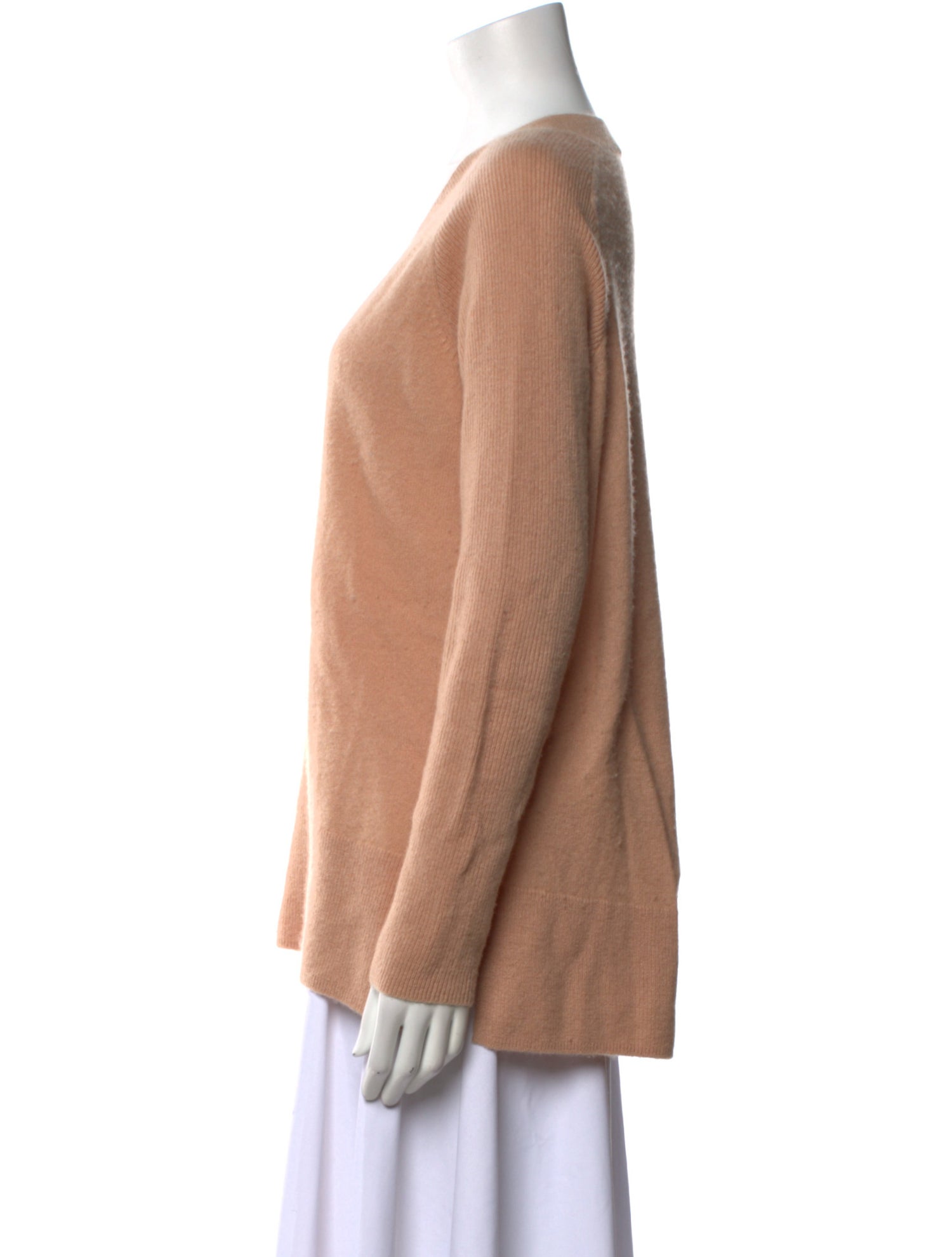 White + Warren Cashmere V-Neck Sweater