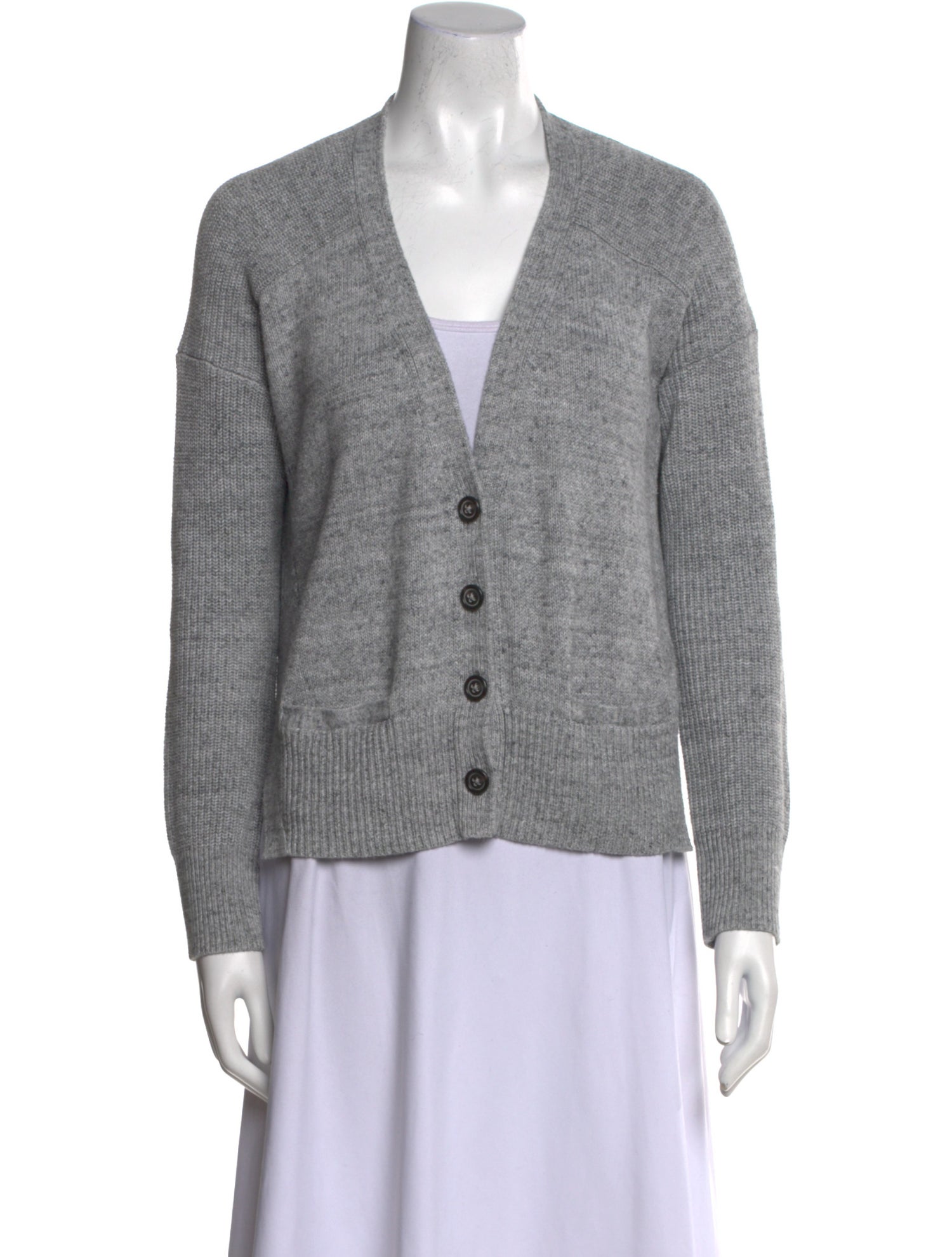 White + Warren V-Neck Sweater