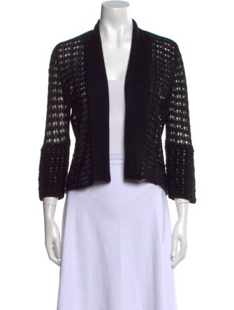 White + Warren Cashmere Open Front Sweater