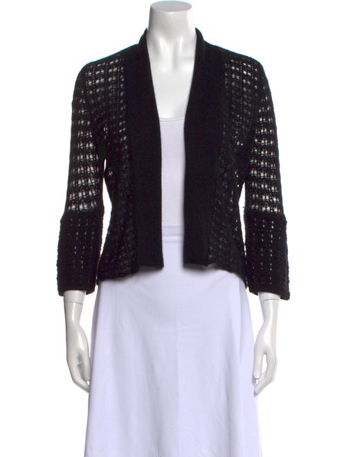 White + Warren Cashmere Open Front Sweater