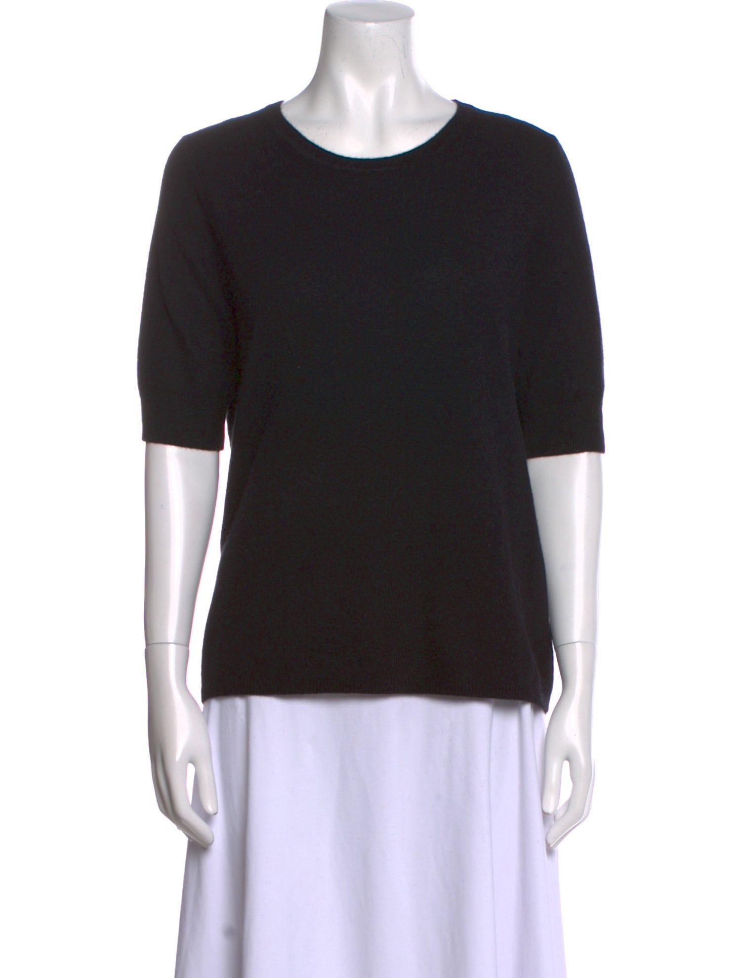 White + Warren Cashmere Scoop Neck Sweater