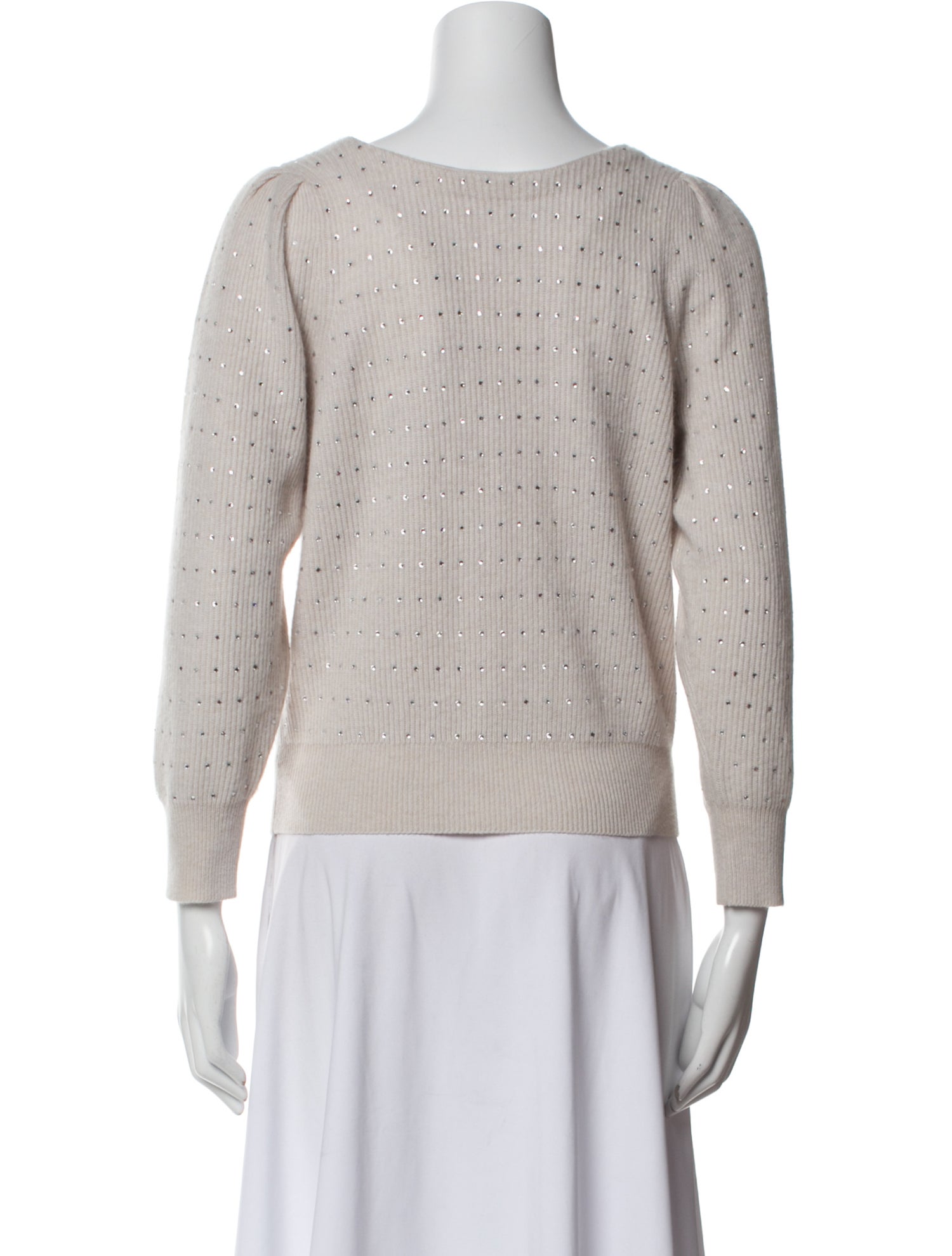 White + Warren Cashmere V-Neck Sweater
