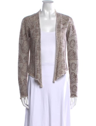 White + Warren Cashmere Open Front Sweater