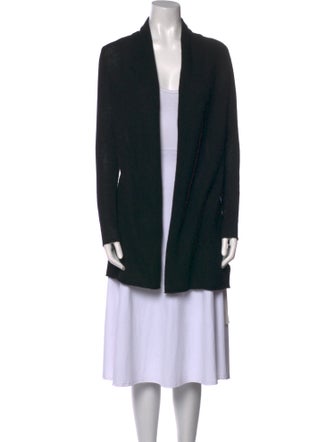 White + Warren Cashmere Open Front Sweater