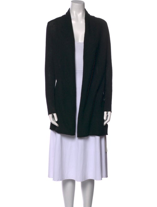 White + Warren Cashmere Open Front Sweater