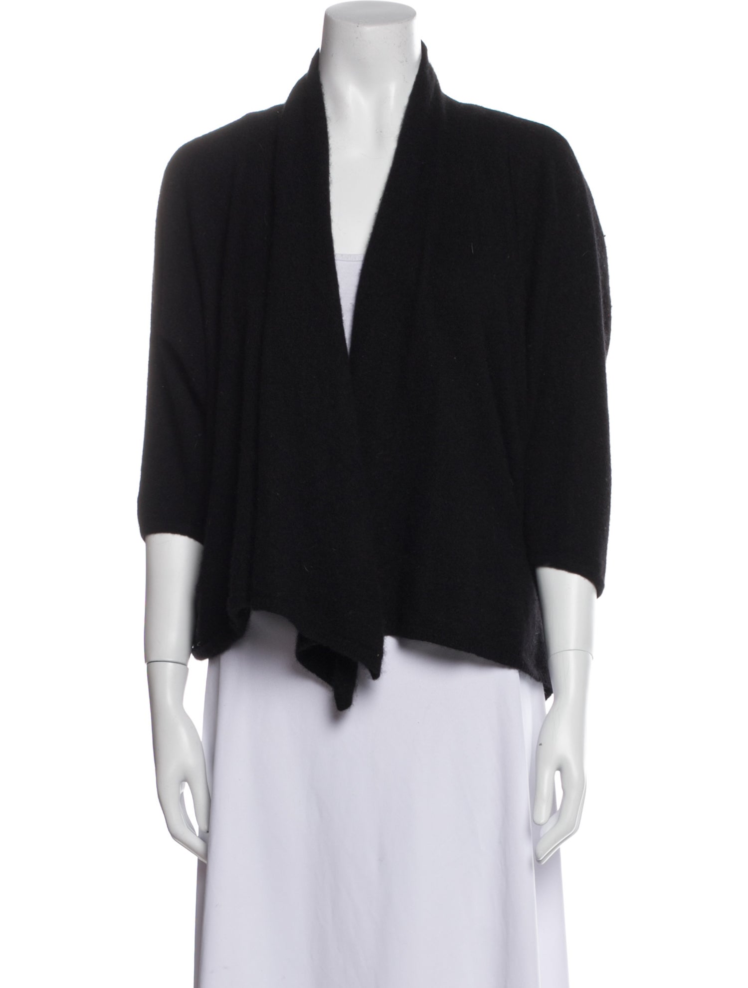 White + Warren Cashmere V-Neck Sweater