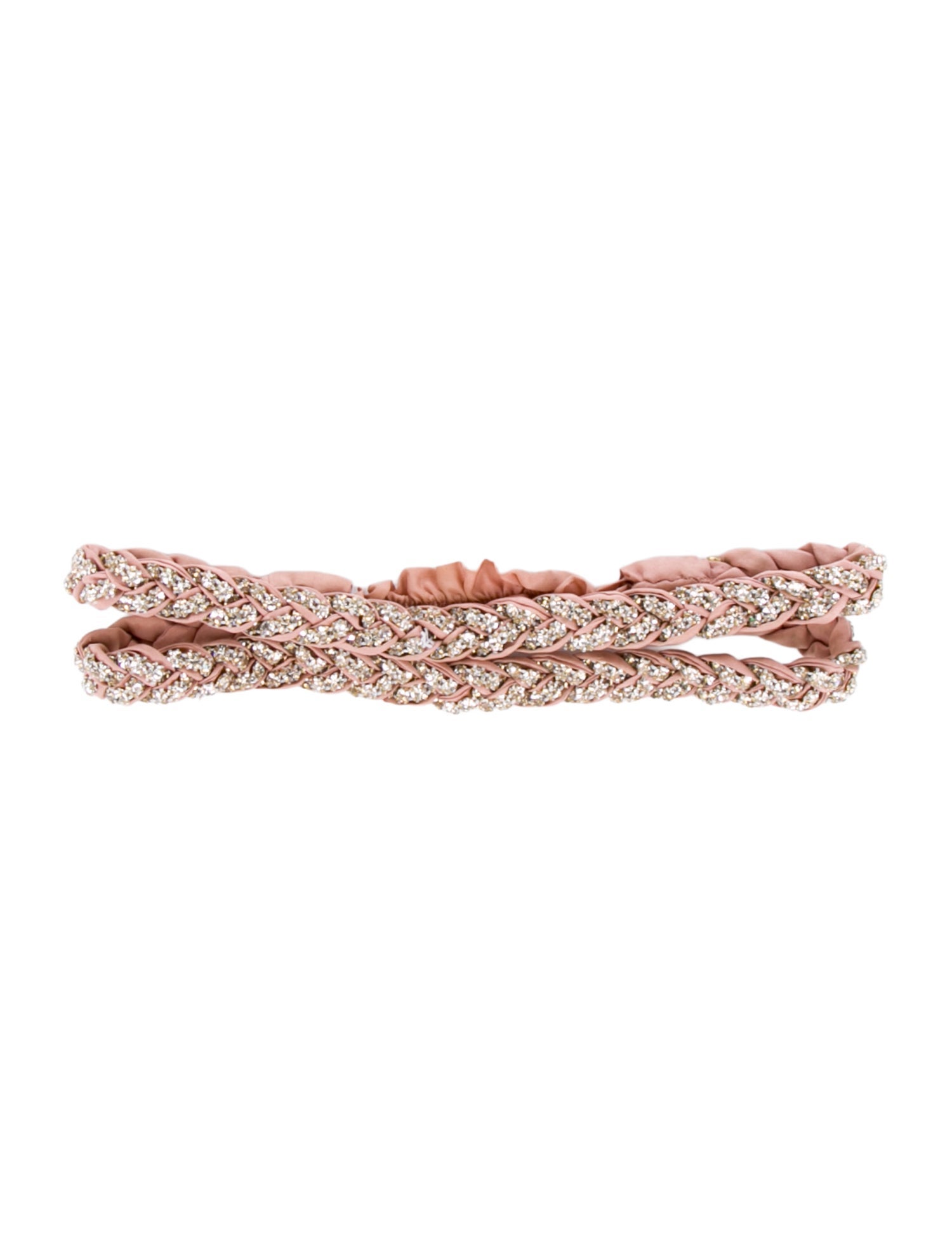 White + Warren Crystal Braided Headband
