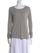 White + Warren Scoop Neck Long Sleeve T-Shirt
