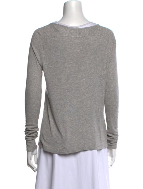 White + Warren Scoop Neck Long Sleeve T-Shirt