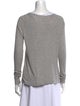 White + Warren Scoop Neck Long Sleeve T-Shirt