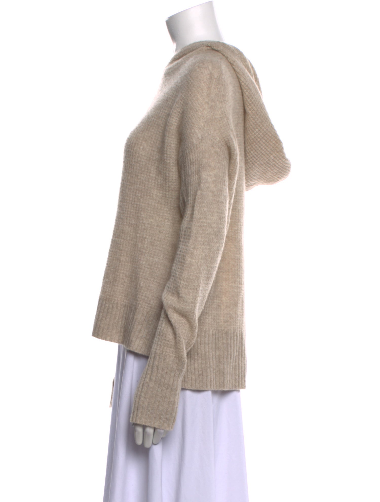 White + Warren Cashmere V-Neck Sweater