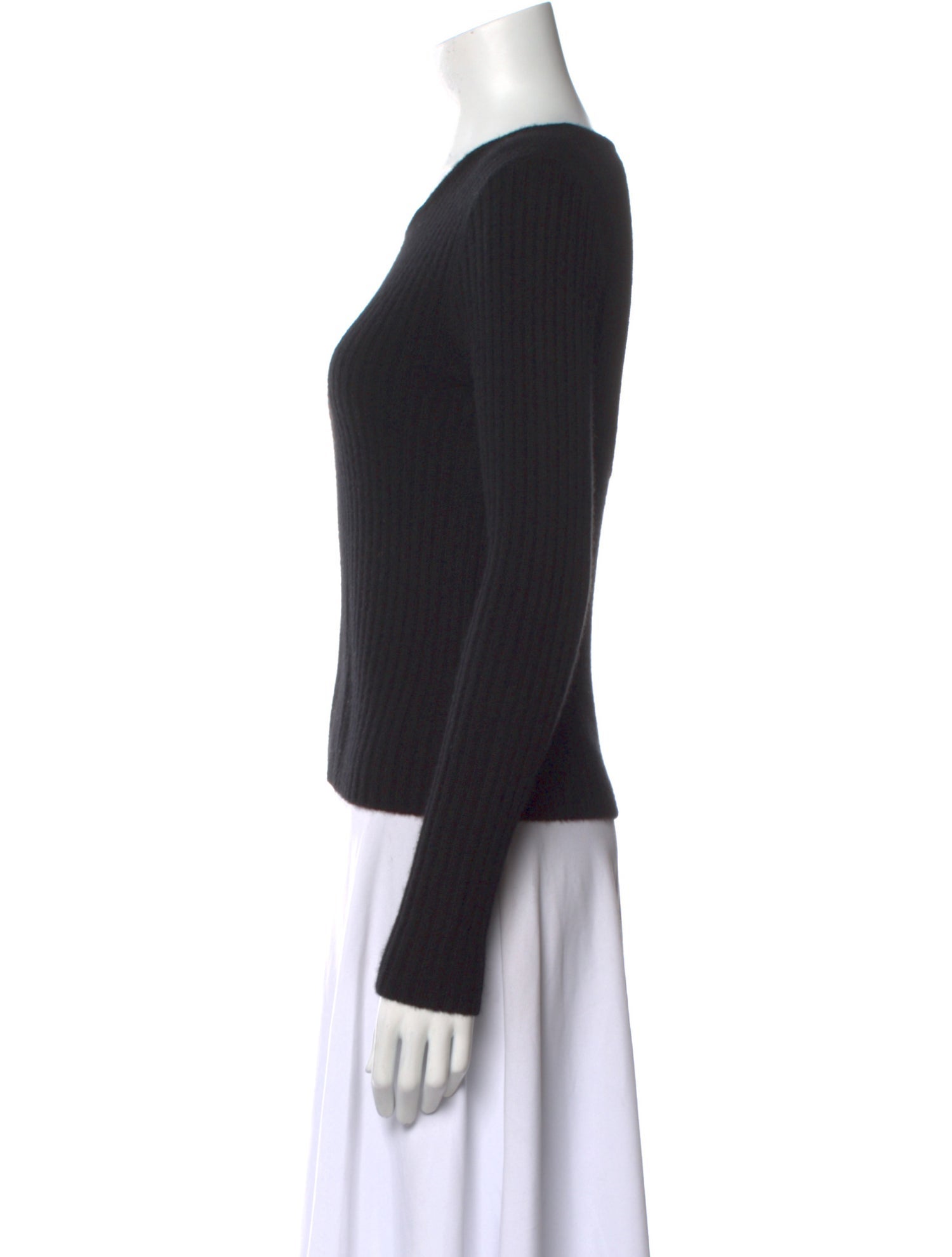 White + Warren Cashmere Scoop Neck Sweater