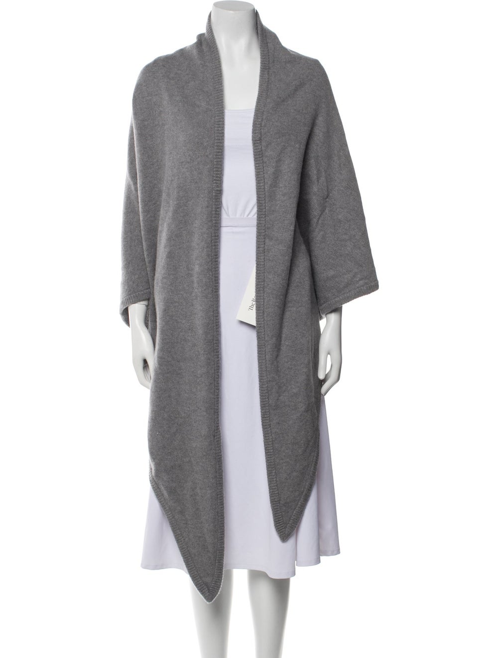 White + Warren Shawl Grey - image 3