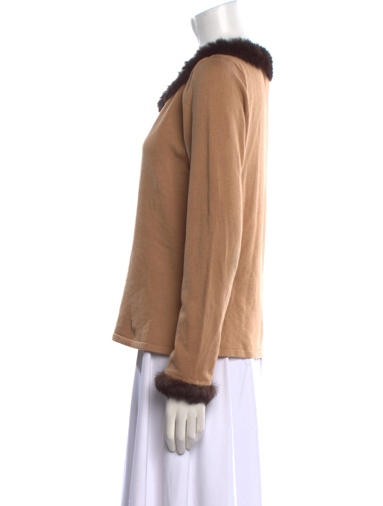 White + Warren Silk Scoop Neck Sweater