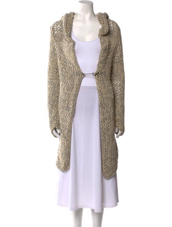 White + Warren Open Front Sweater