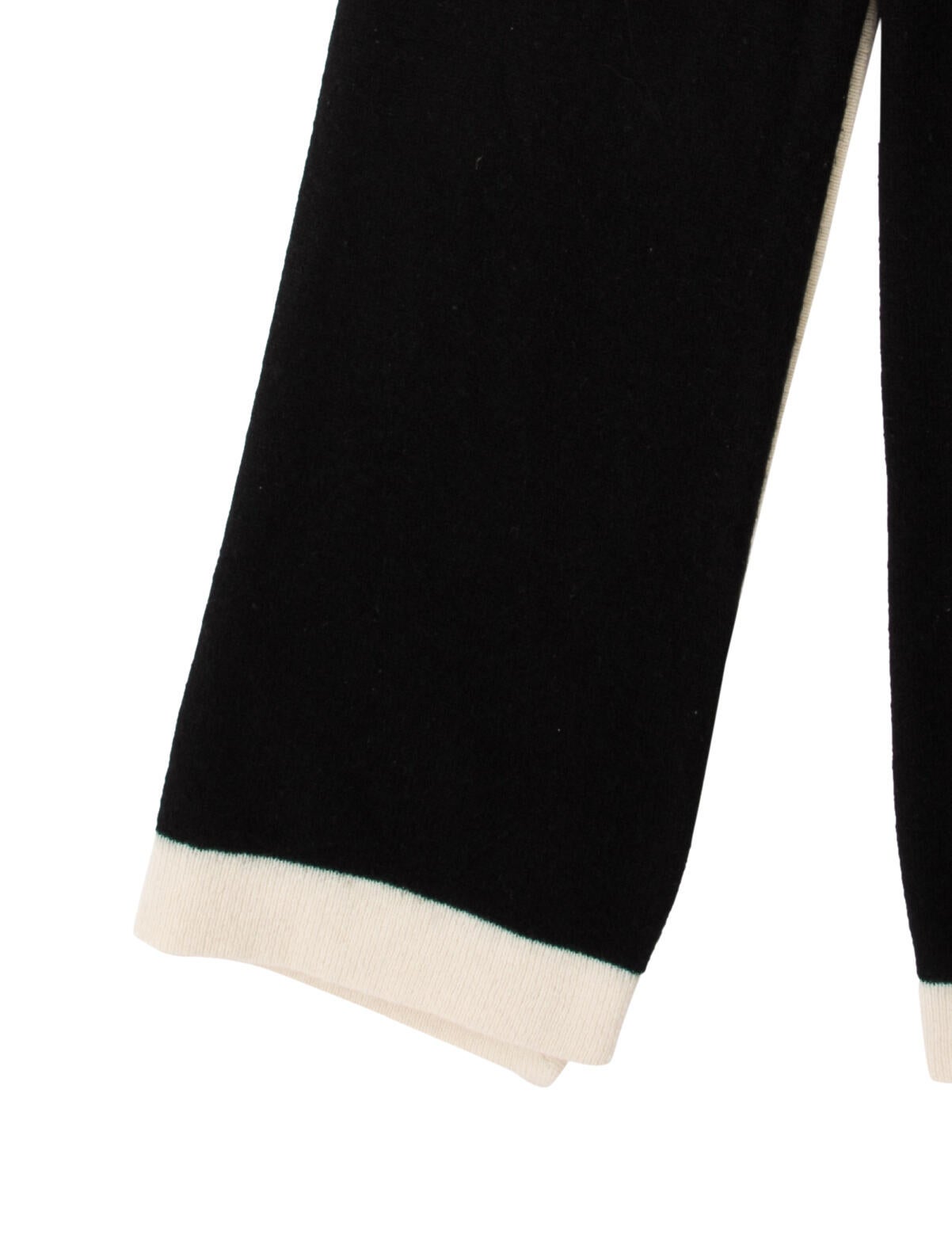 White + Warren Cashmere Colorblock Pattern Scarf