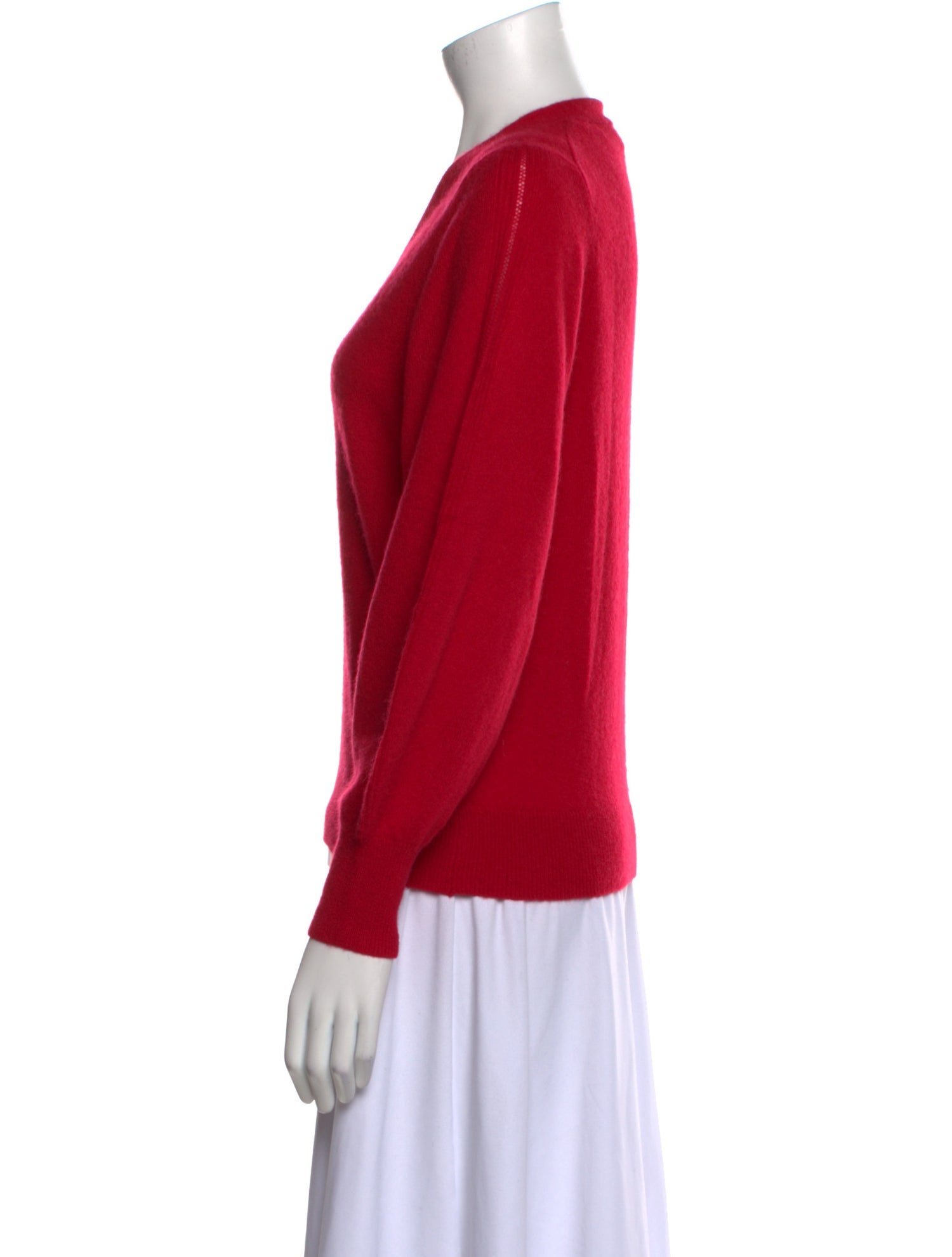 White + Warren Cashmere V-Neck Sweater