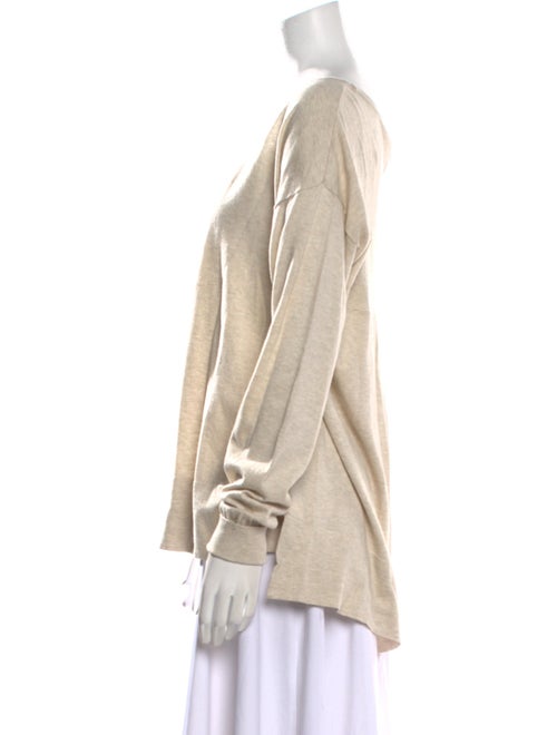 White + Warren Scoop Neck Long Sleeve Sweatshirt