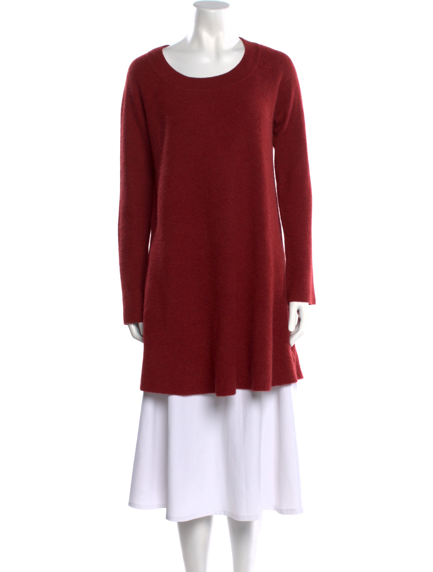 White + Warren Cashmere Scoop Neck Sweater