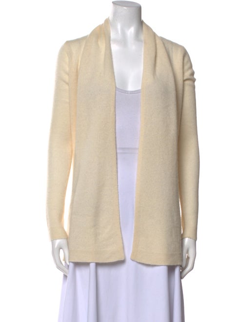White + Warren Cashmere Open Front Sweater