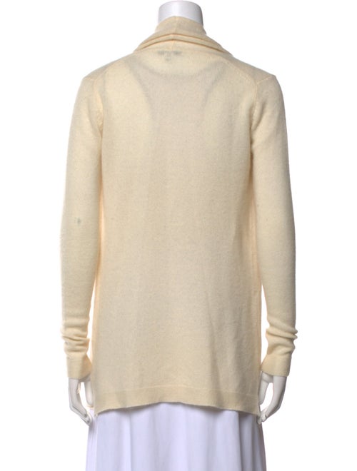 White + Warren Cashmere Open Front Sweater