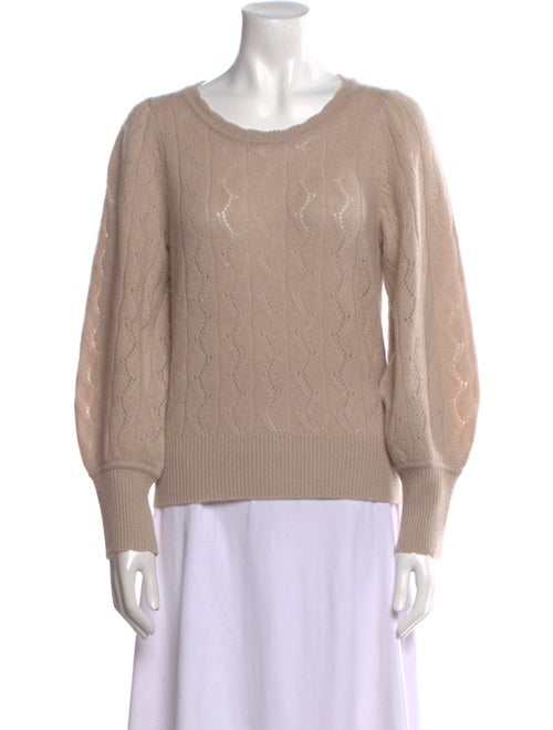 White + Warren Cashmere Scoop Neck Sweater