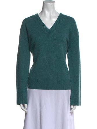 White + Warren Cashmere V-Neck Sweater