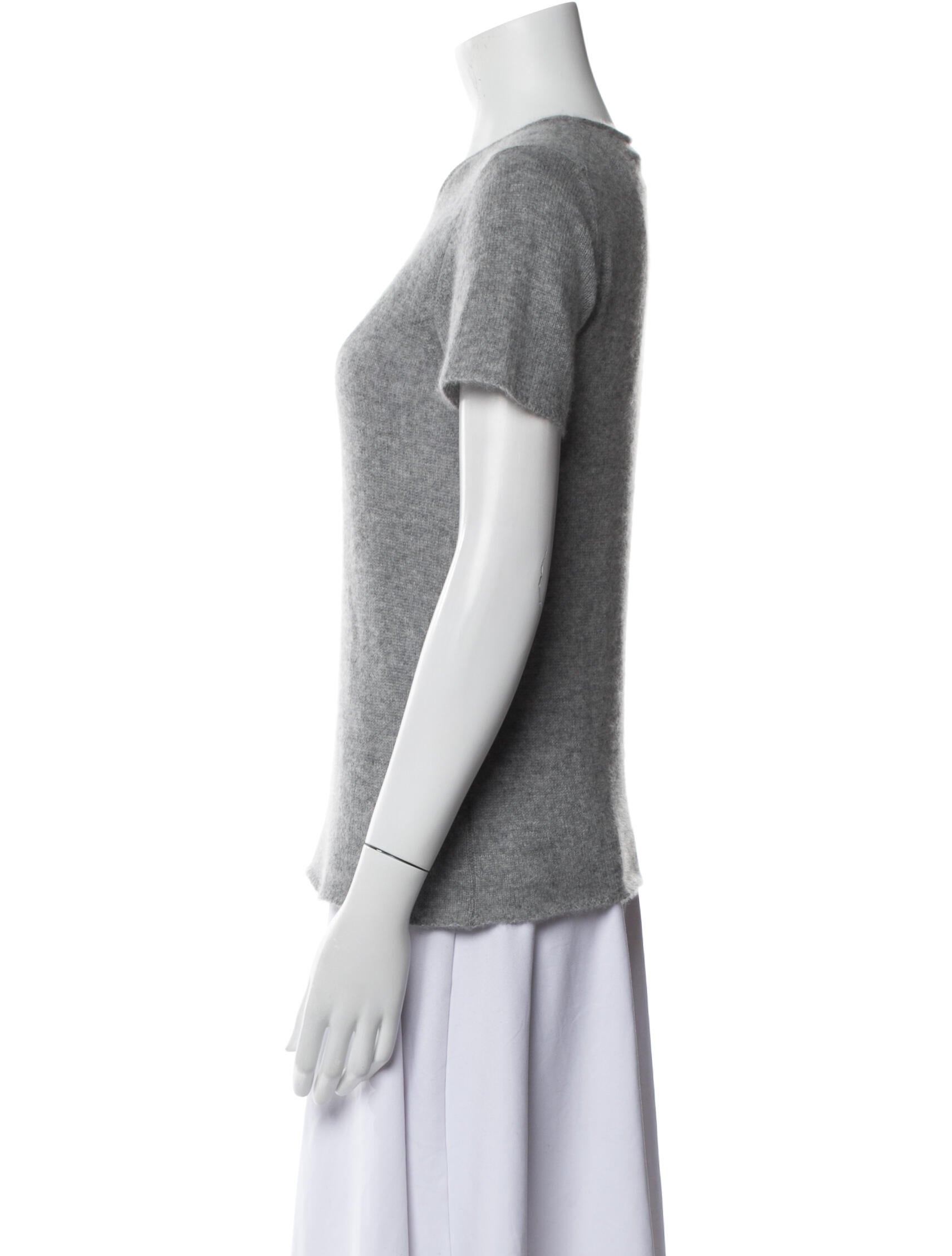 White + Warren Cashmere Scoop Neck Sweater