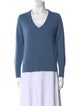 White + Warren Cashmere V-Neck Sweater
