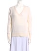 White + Warren Cashmere V-Neck Sweater