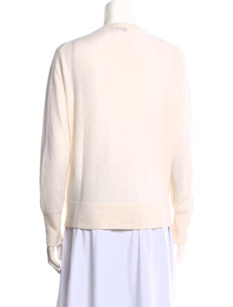 White + Warren Cashmere V-Neck Sweater