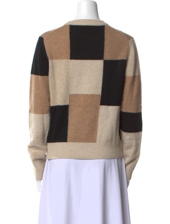 White + Warren Cashmere Printed Sweater