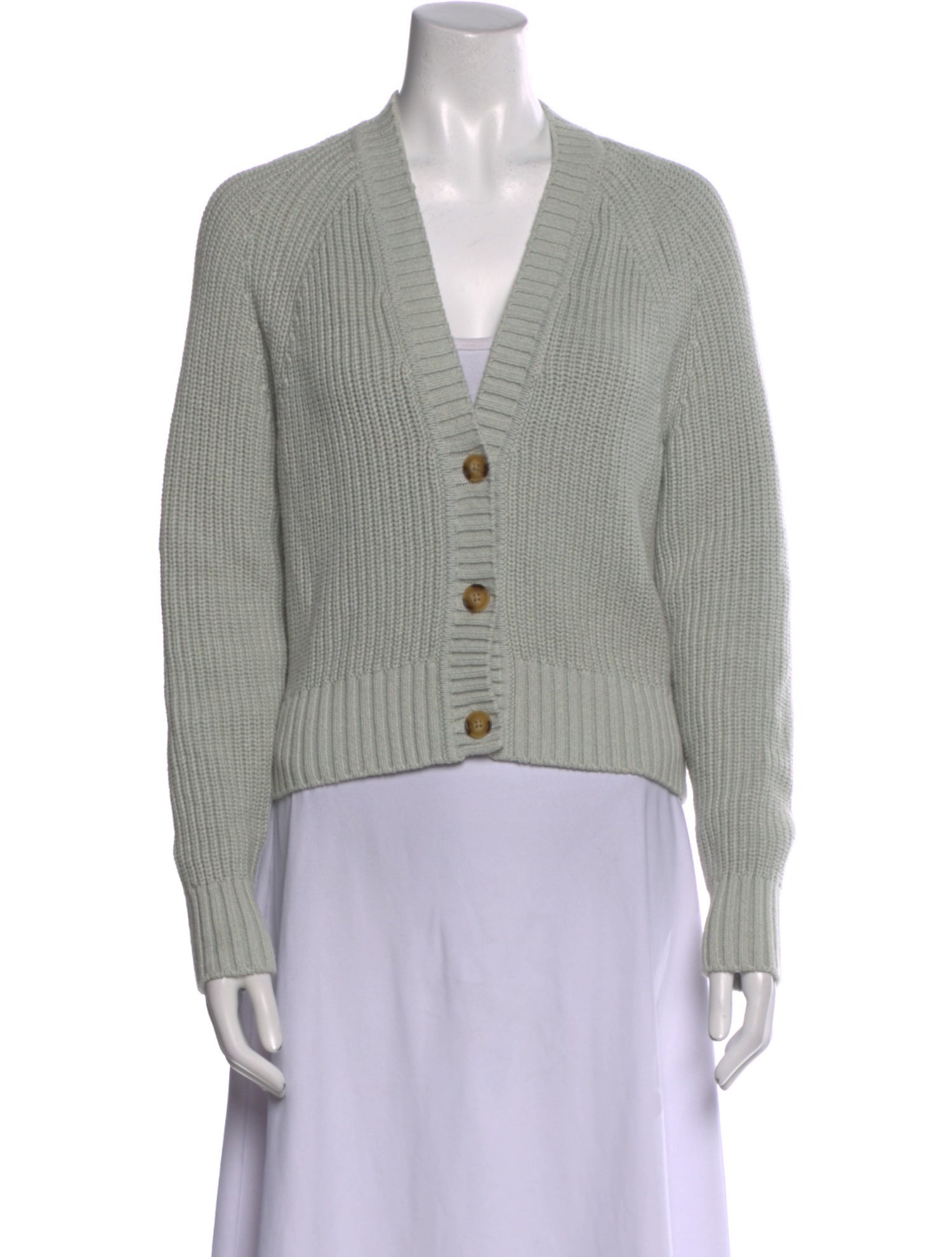 White + Warren V-Neck Sweater