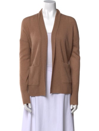 White + Warren Cashmere Open Front Sweater