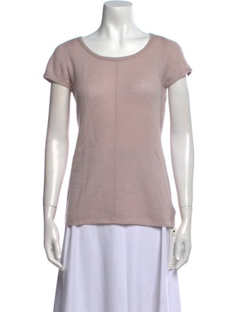 White + Warren Cashmere Scoop Neck T-Shirt