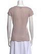 White + Warren Cashmere Scoop Neck T-Shirt