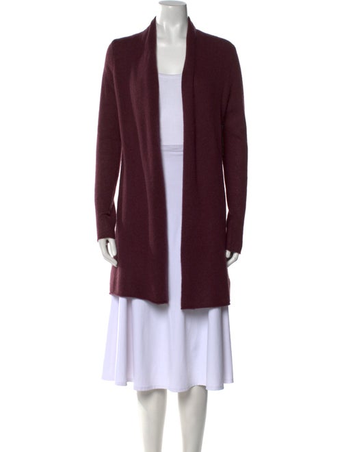 White + Warren Cashmere Open Front Sweater