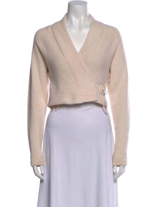 White + Warren Cashmere V-Neck Sweater