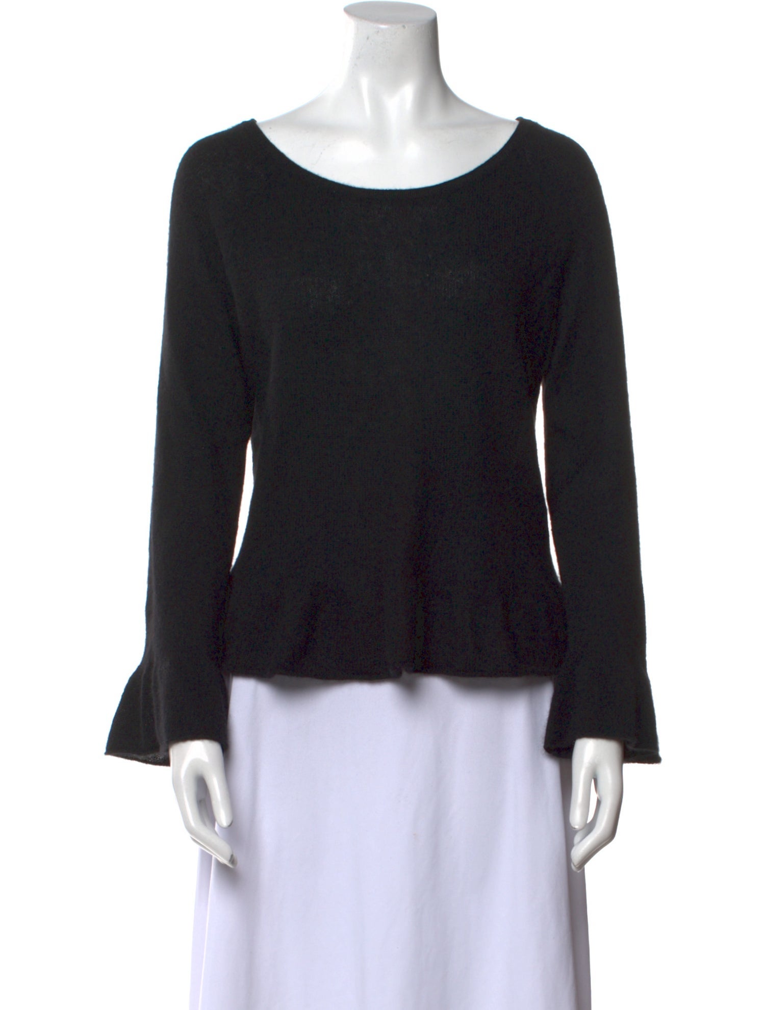 White + Warren Cashmere Scoop Neck Sweater
