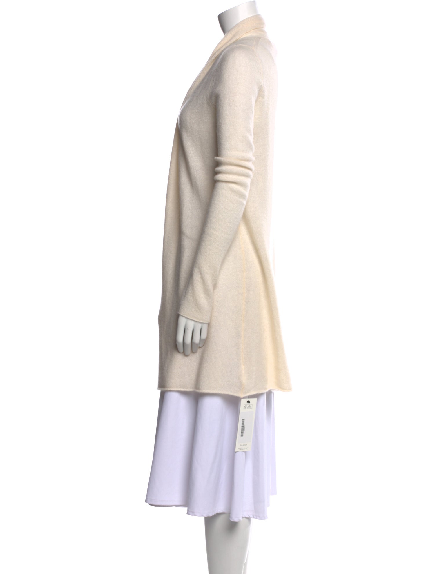 White + Warren Cashmere Open Front Sweater w/ Tags