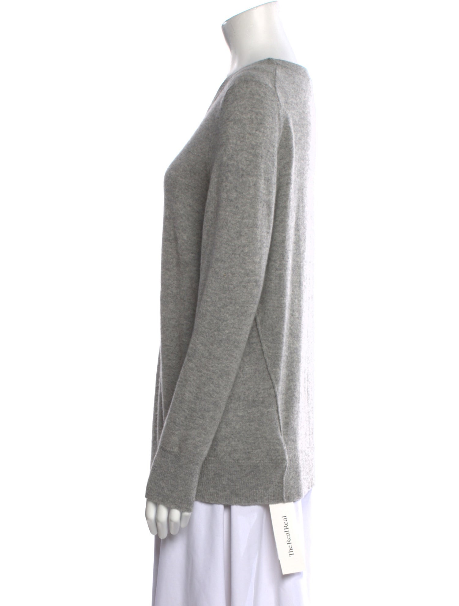 White + Warren Cashmere Scoop Neck Sweater